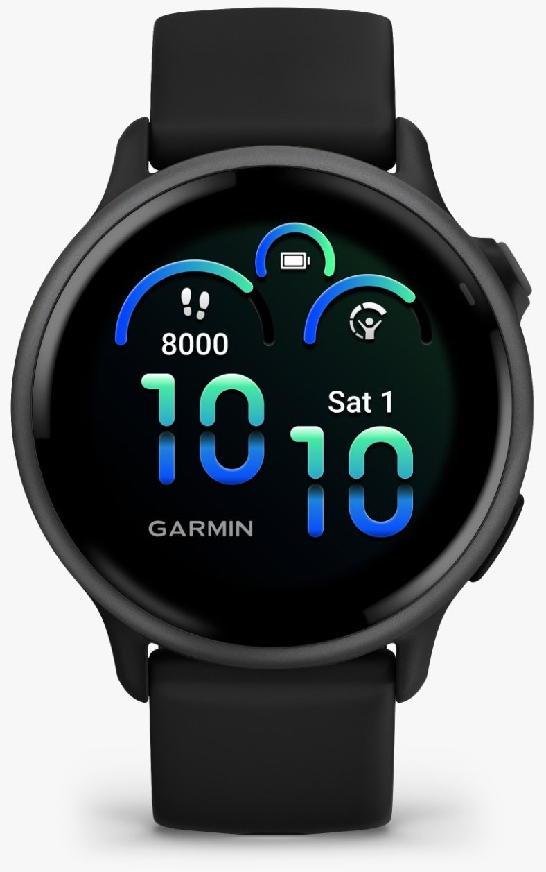 Смарт-часы Garmin Vivoactive 6 42 мм черный купить,0
