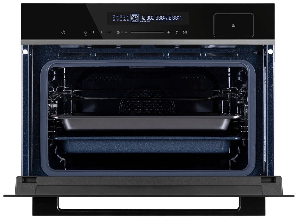 Духовой шкаф MAUNFELD MCMO5016STGB черный - ForteMarket Духовой шкаф MAUNFELD MCMO5016STGB черный купить,0
