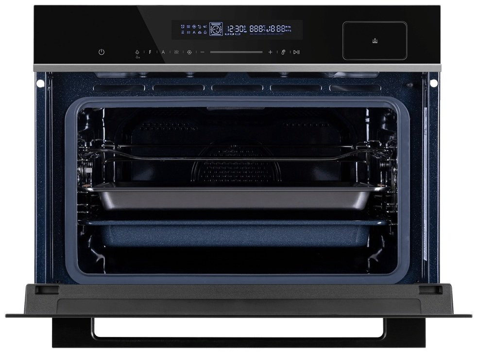 Духовой шкаф MAUNFELD MCMO5016STGB черный купить,NaN