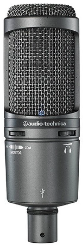 Микрофон Audio-Technica AT2020USB+ черный