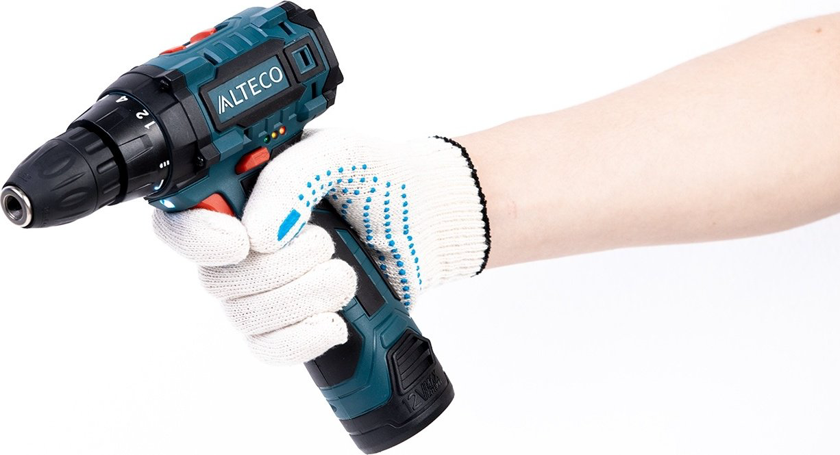ALTECO дрель CD 1210.1Li X2 12 В купить,NaN