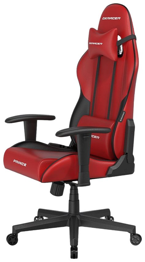 Игровое кресло DXRacer Prince, красный
