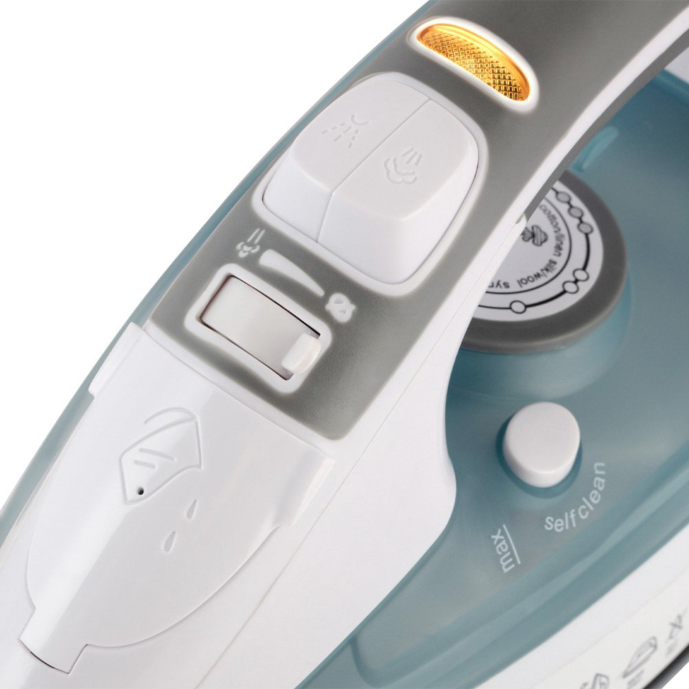Утюг Vitek VT-1251 белый, голубой купить,NaN