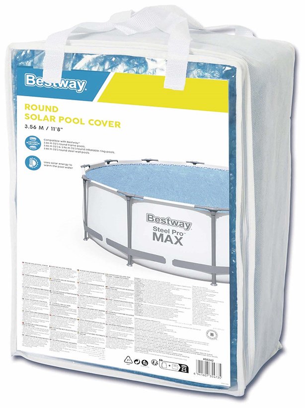 Тент Bestway 58242, тип бассейна: надувной, каркасный, стационарный, 356x356 см - ForteMarket Тент Bestway 58242, тип бассейна: надувной, каркасный, стационарный, 356x356 см купить,0