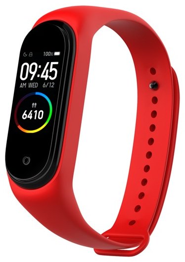 Фитнес-браслет MAXVI SB-01 красный