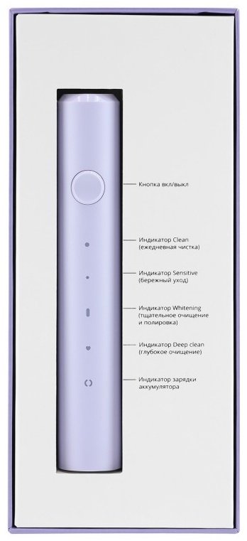 Электрическая щетка Revyline звуковая RL 040 щетина средняя купить,0