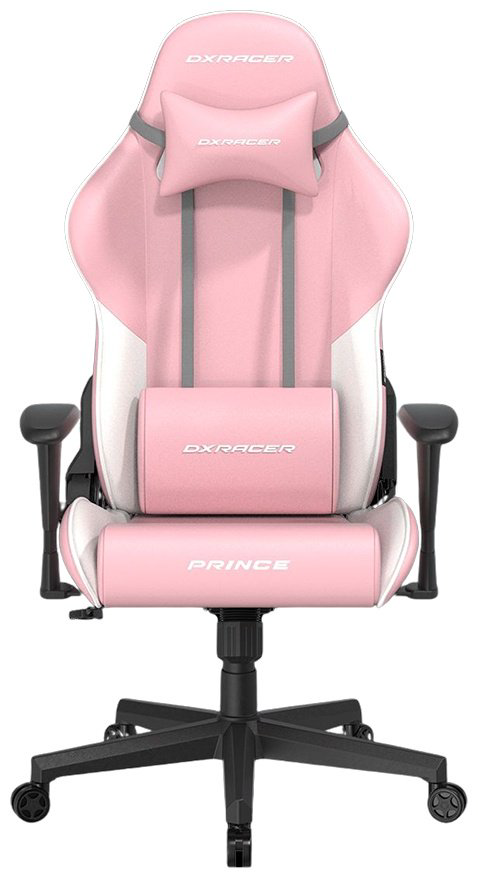 Игровое кресло DXRacer Prince GC/LPF24LTC/PW, белый, розовый - ForteMarket Игровое кресло DXRacer Prince GC/LPF24LTC/PW, белый, розовый купить,97627