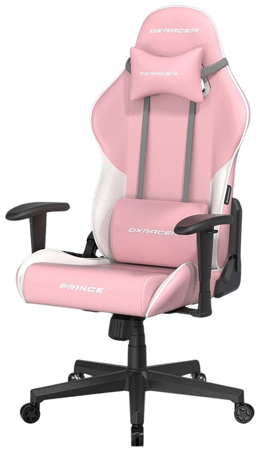 Игровое кресло DXRacer Prince GC/LPF24LTC/PW, белый, розовый - ForteMarket Игровое кресло DXRacer Prince GC/LPF24LTC/PW, белый, розовый купить,97627