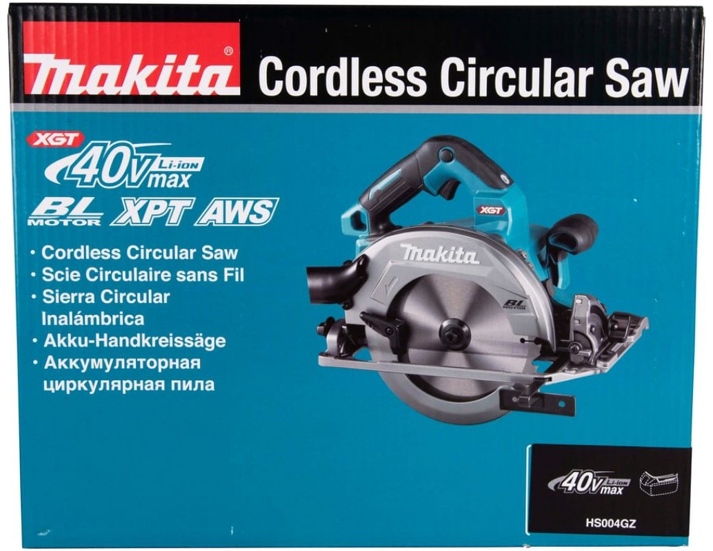 Дисковая пила Makita аккумуляторная HS004GZ купить,NaN