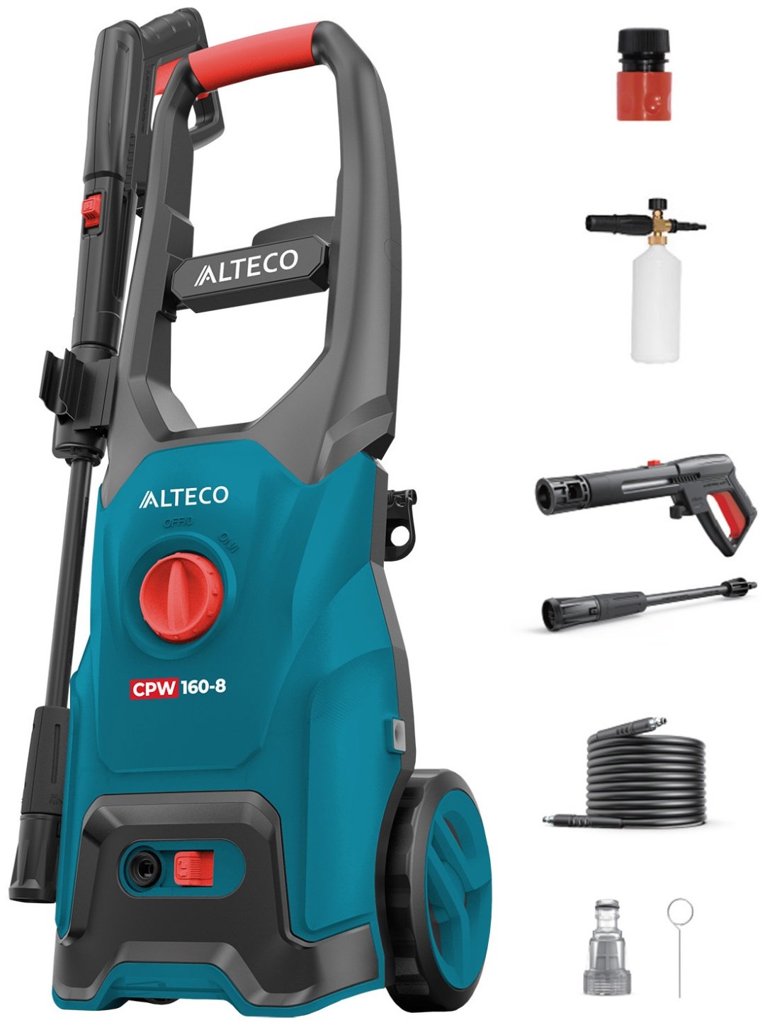 Мойка высокого давления ALTECO электрический 160 бар, CPW 160-8 66879