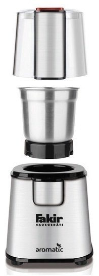 Кофемолка Fakir Hausgerate AROMATIC серебристый купить,NaN