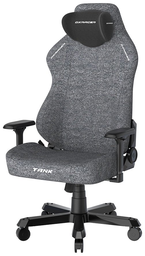 Игровое кресло DXRacer GC/XXLTK23FBE/N, черный, серый