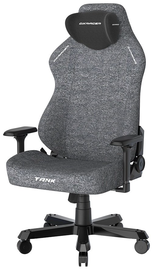 Игровое кресло DXRacer GC/XXLTK23FBE/N, черный, серый купить,NaN