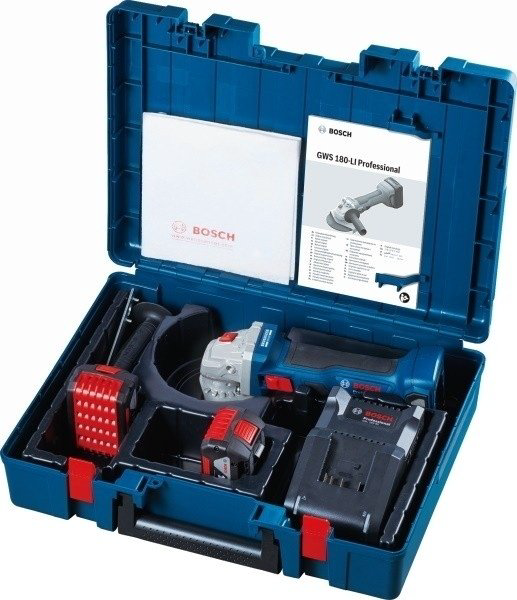 Шлифмашина угловая Bosch GWS 180-LI 06019H9021 купить,NaN