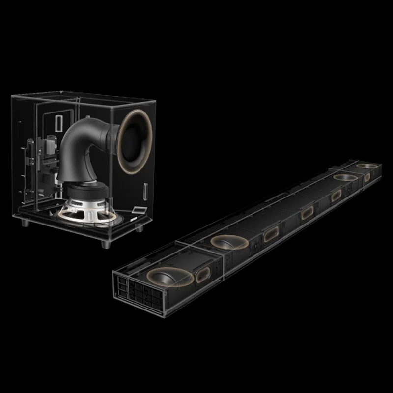 Саундбар Xiaomi TV Audio 5.1.4 S24M9-51 черный - ForteMarket Саундбар Xiaomi TV Audio 5.1.4 S24M9-51 черный купить,0