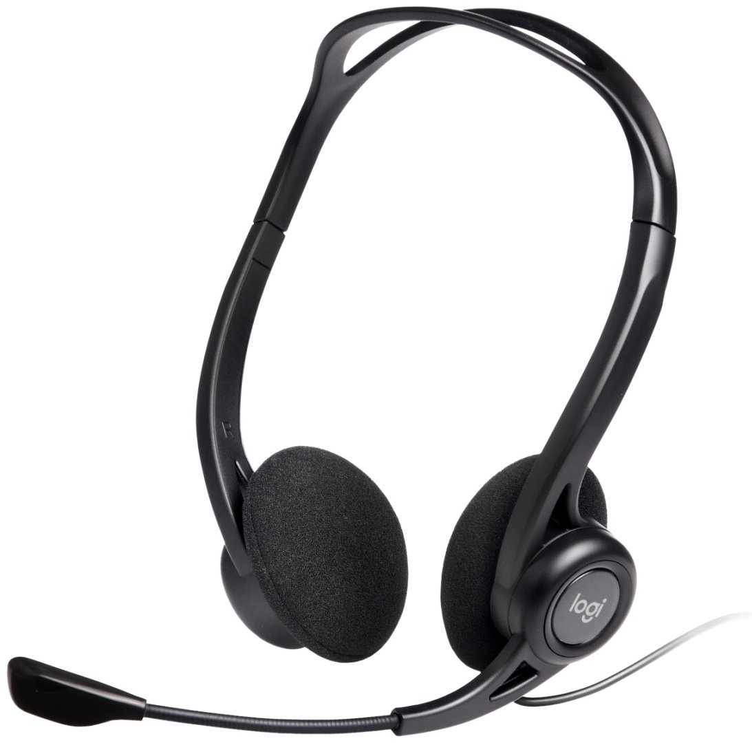 Наушники Logitech PC960 черный купить,21676