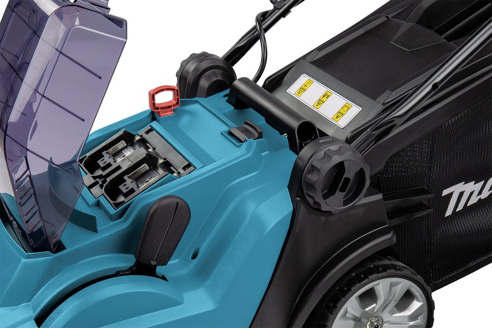 Газонокосилка колесная аккумуляторная Makita DLM382CM2+
