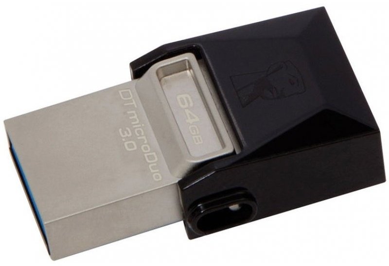 Kingston DTDUO3 64GB черный - ForteMarket Kingston DTDUO3 64GB черный купить,0