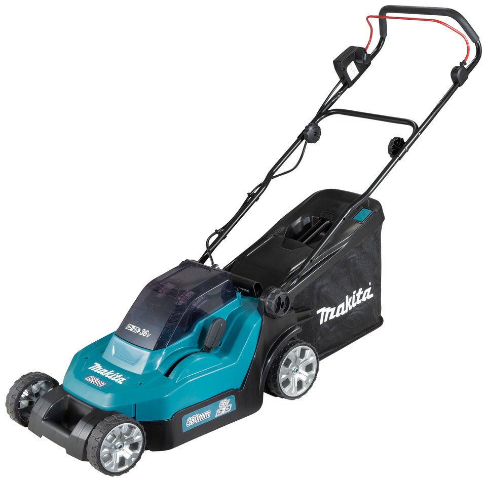 Газонокосилка колесная аккумуляторная Makita DLM382CM2+ купить,0