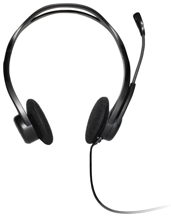Наушники Logitech PC960 черный купить,21676