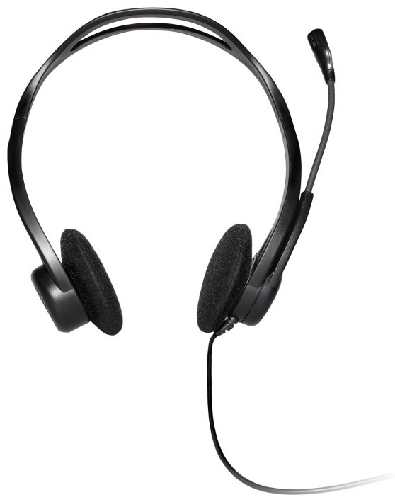 Наушники Logitech PC960 черный купить,21676
