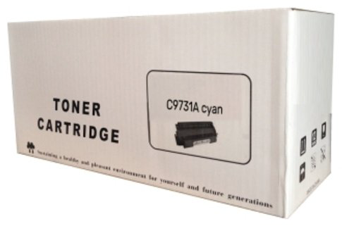 Картриджи OEM C9731A (0021886) голубой (cyan)