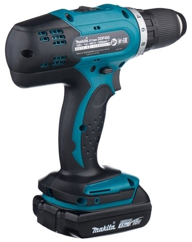 Makita дрель-шуруповерт DDF453SYE 18 В купить,NaN