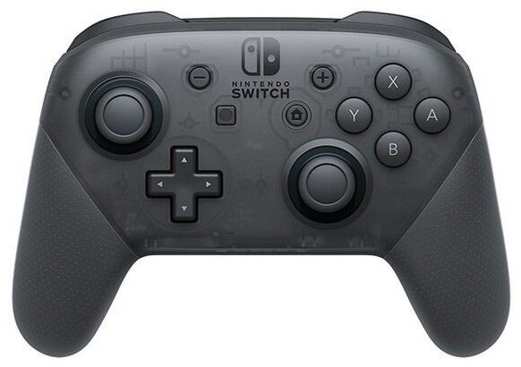 Игровой контроллер Nintendo Switch Pro Controller черный