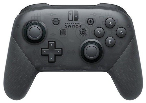 Игровой контроллер Nintendo Switch Pro Controller черный купить,39038