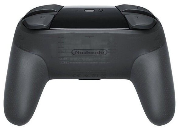 Игровой контроллер Nintendo Switch Pro Controller черный купить,39038