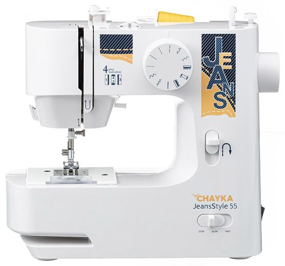 Швейная машина CHAYKA JeansStyle 55 белый купить,NaN