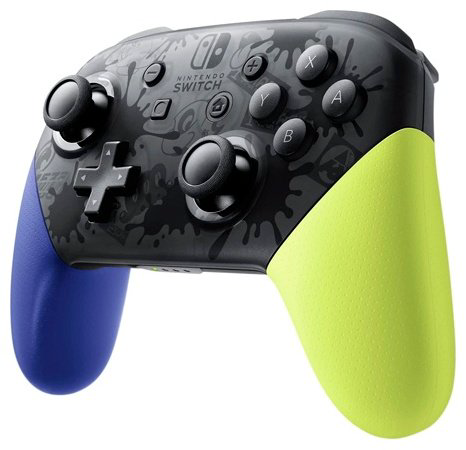 Игровой контроллер Nintendo Splatoon синий-желтый купить,NaN
