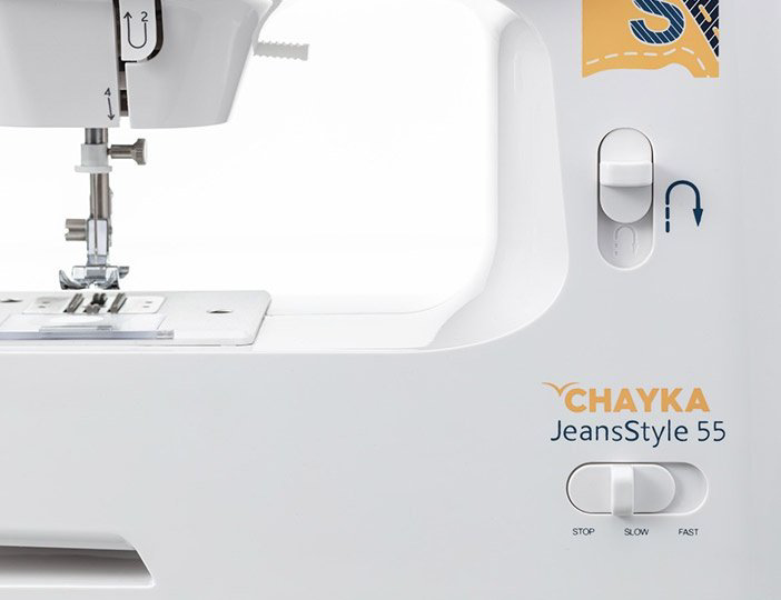 Швейная машина CHAYKA JeansStyle 55 белый купить,NaN