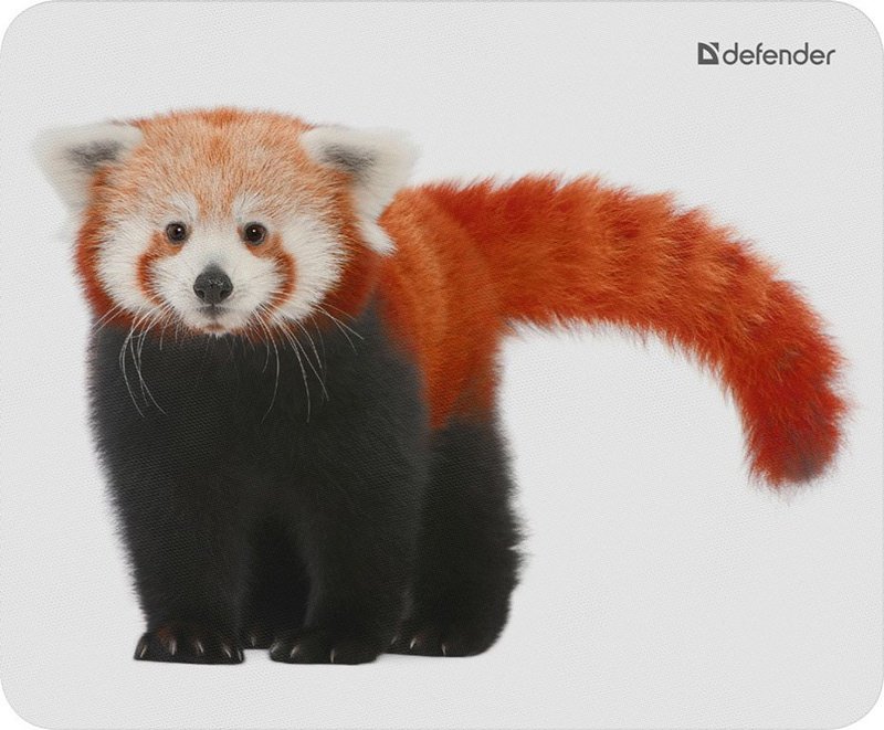 Коврик для мыши Defender Wild Animals белый