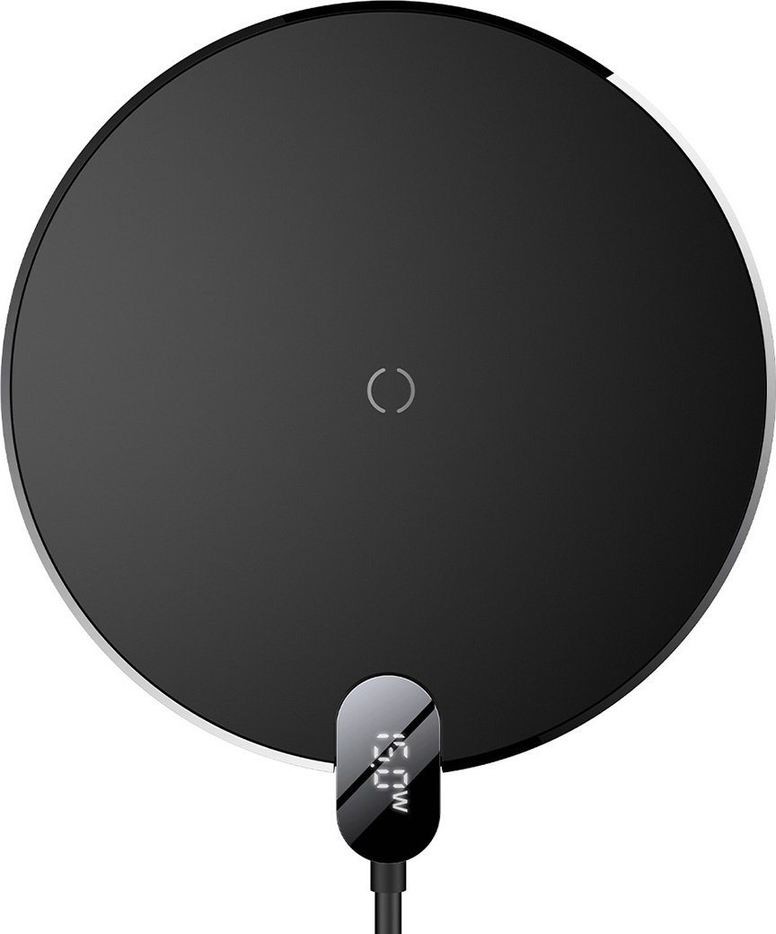 Зарядное устройство Baseus Digital Display Gen 2 Qi 15W черный купить,NaN