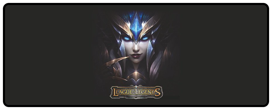 Коврик для мыши X-Game League Legends 770x295x4 мм рисунок