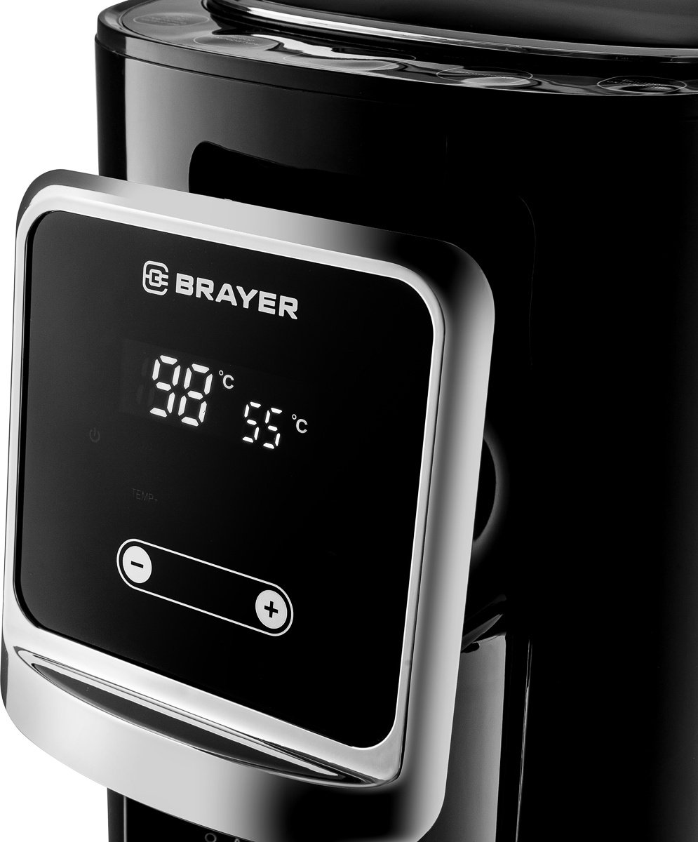 Термопот BRAYER 1095BR черный - ForteMarket Термопот BRAYER 1095BR черный купить,0