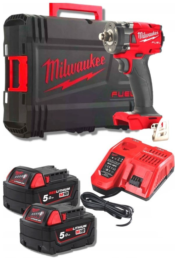 Milwaukee гайковерт M18 FIW2F12-502X FUEL 4933478444 купить,NaN