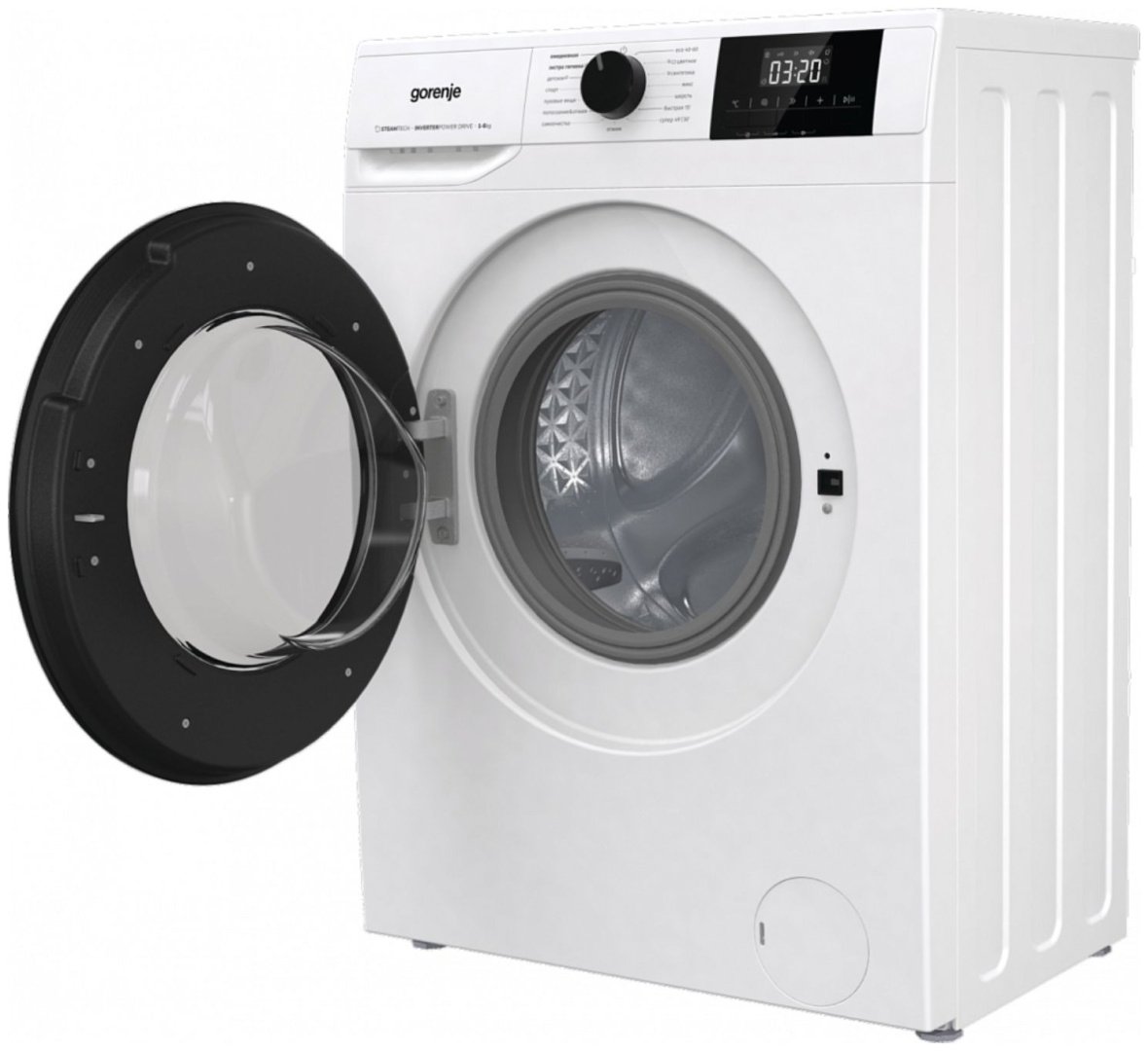 Стиральная машина Gorenje W3NGPI61SBSC белый купить,0
