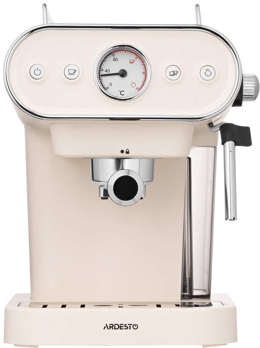 Кофеварка Ardesto FCM-E15BG бежевый купить,NaN