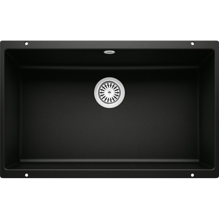 Кухонная мойка Blanco Rotan 700-U 526099 черная купить,NaN