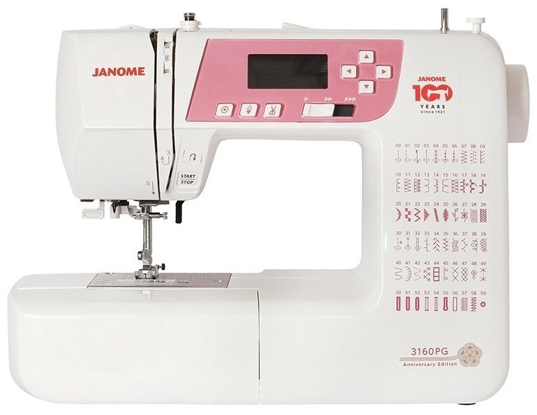 Швейная машина Janome 3160PG белый купить,NaN