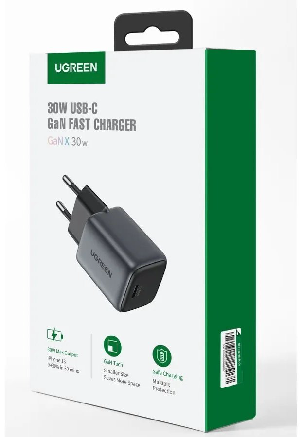 Зарядное устройство Ugreen 90666 серый купить,NaN