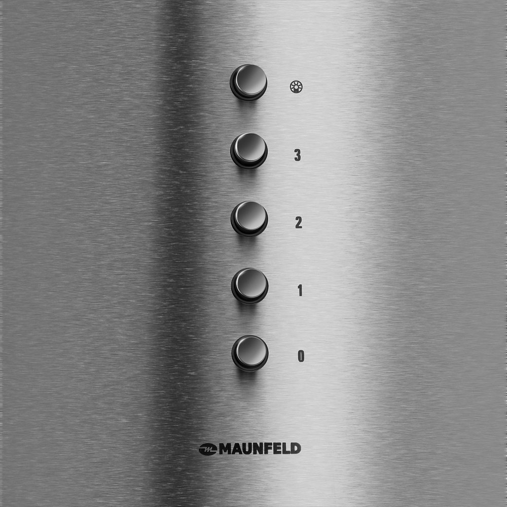 Вытяжка MAUNFELD Lee Push 39 серебристый купить,NaN