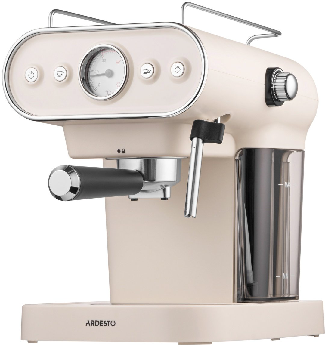 Кофеварка Ardesto FCM-E15BG бежевый купить,NaN