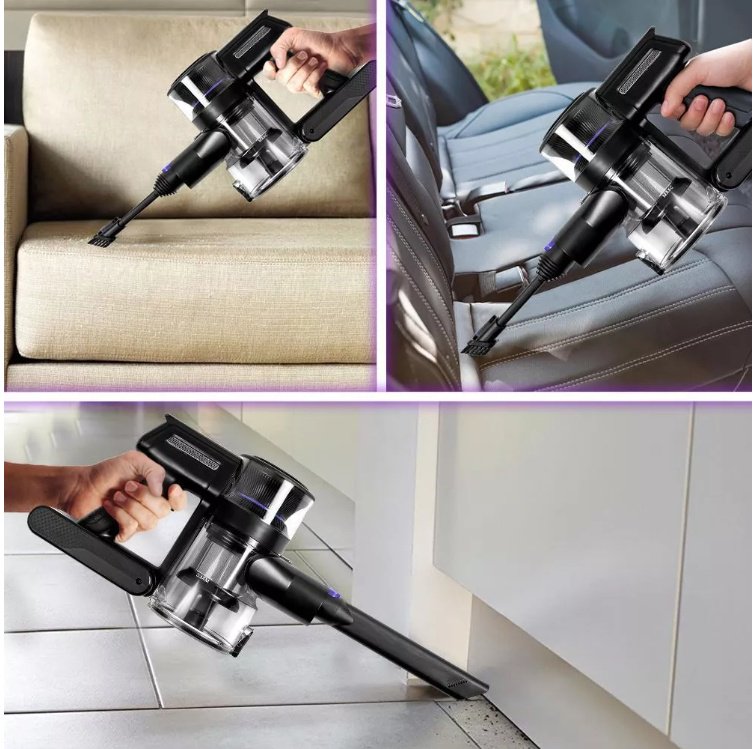 Пылесос Kitfort КТ-5151 черный, фиолетовый, синий - ForteMarket Пылесос Kitfort КТ-5151 черный, фиолетовый, синий купить,0