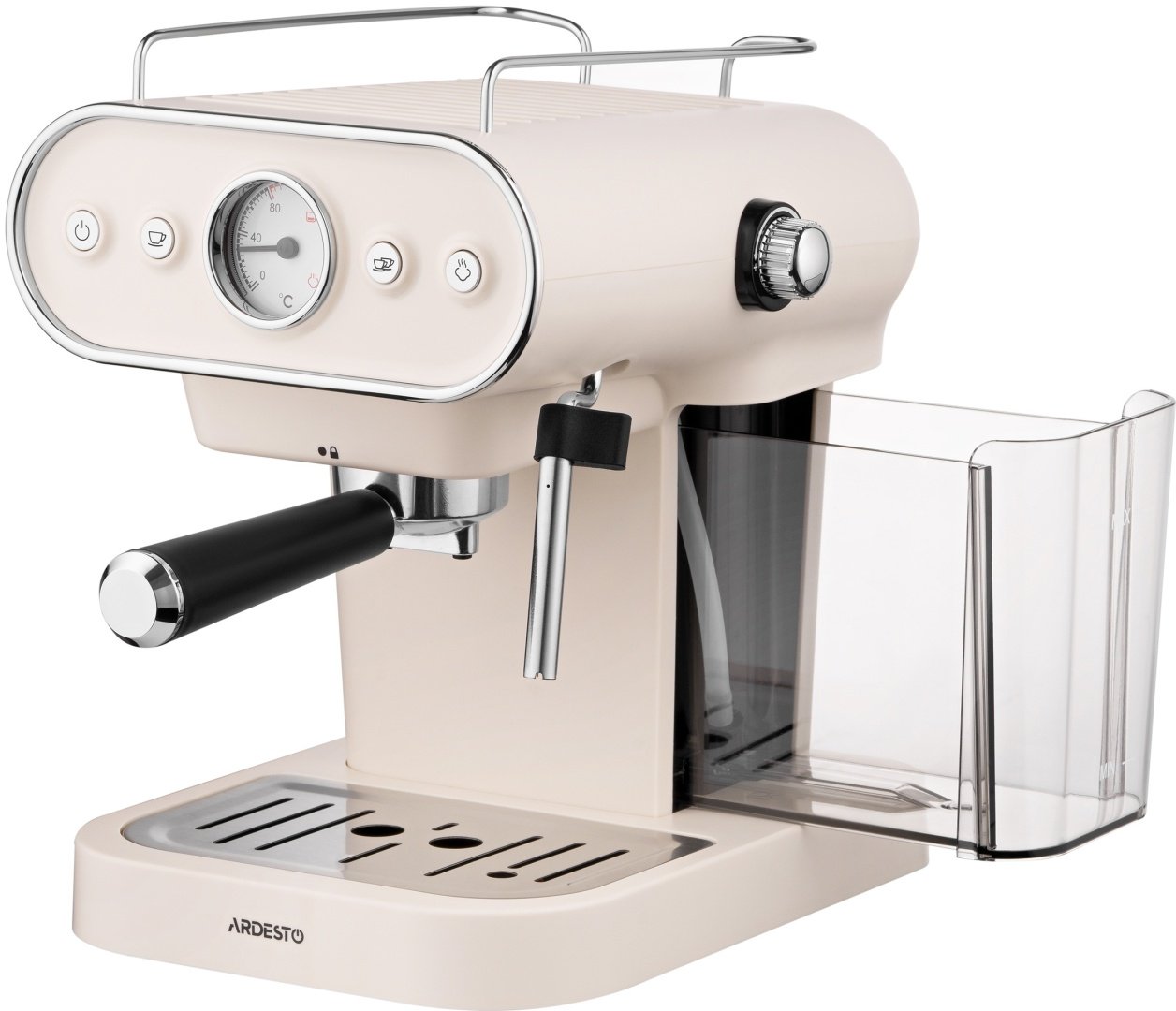Кофеварка Ardesto FCM-E15BG бежевый купить,0