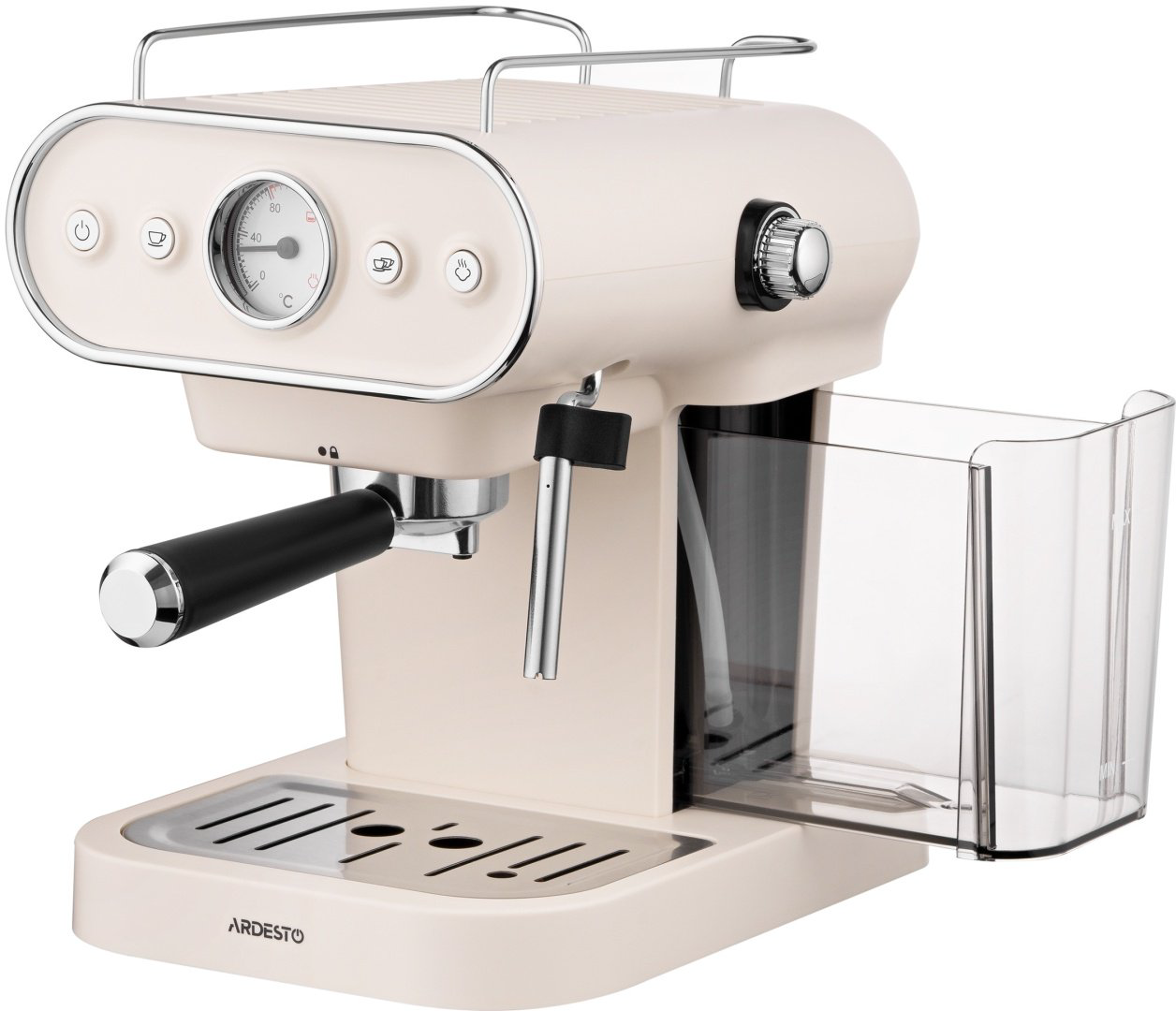 Кофеварка Ardesto FCM-E15BG бежевый купить,NaN
