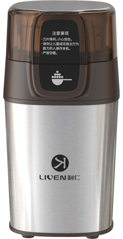 Кофемолка Xiaomi Liven MFJ-W317 коричневый, серебристый