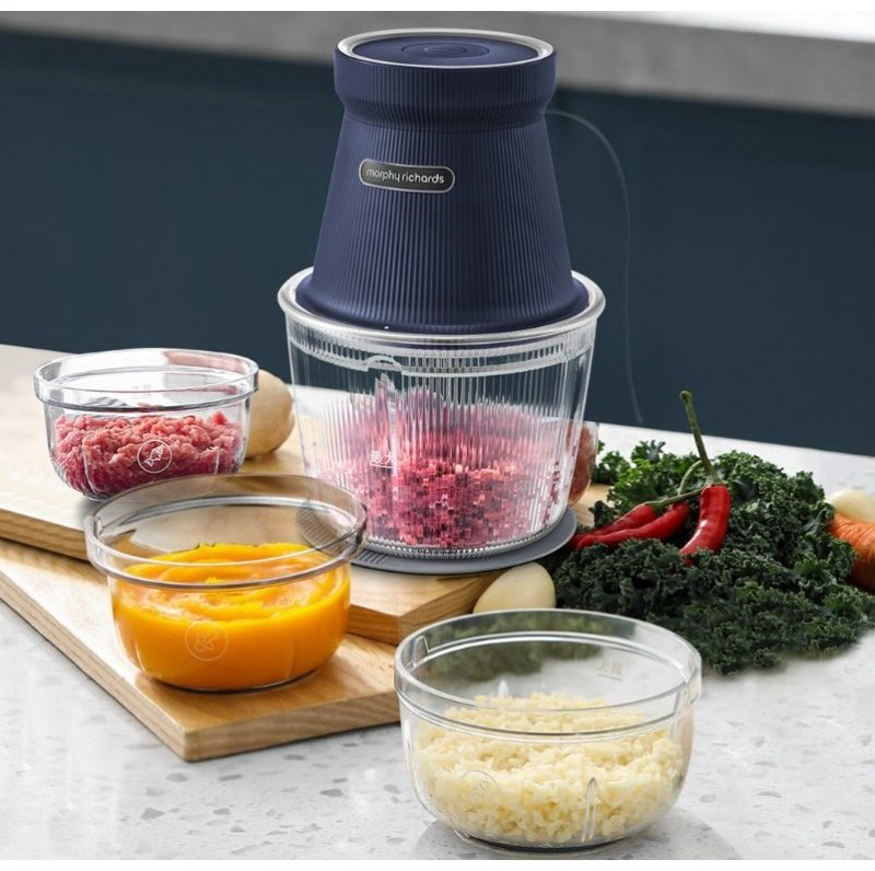 Мясорубка Morphy Richards MR9402А синий купить,NaN